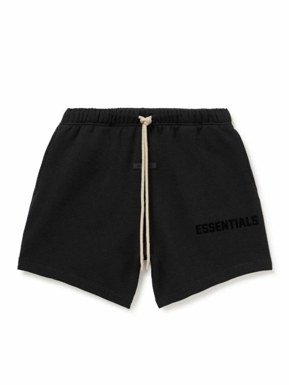 FEAR OF GOD ESSENTIALS Men's Sweatshort Size L in Jet Black